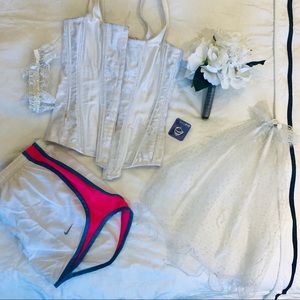 Complete Runaway Bride Costume Bundle